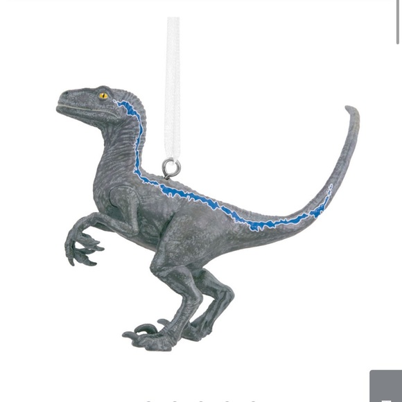 Hallmark Hanging ornament Jurassic world velociraptor Beta - Picture 2 of 11